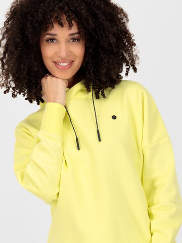 Alife and Kickin Sweatshirt 'Wendy' in Yellow