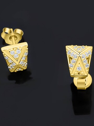 Tony Fein Ohrringe 'Trapez'‌‌‌‌‌ in Gold
