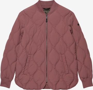 Superdry & CoPrijelazna jakna - ljubičasta boja: prednji dio