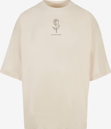 Merchcode T-Shirt 'Spring - Tulip' in Weiß: predná strana