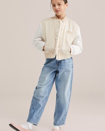 WE Fashion Between-season jacket in Beige