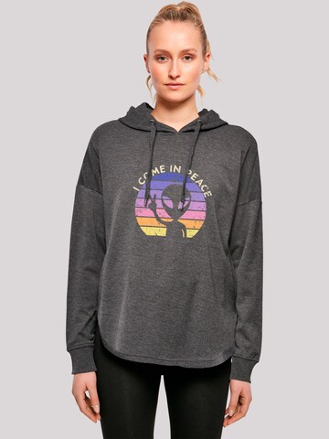 Pull-over 'Alien Peace Sunset' F4NT4STIC en gris : devant