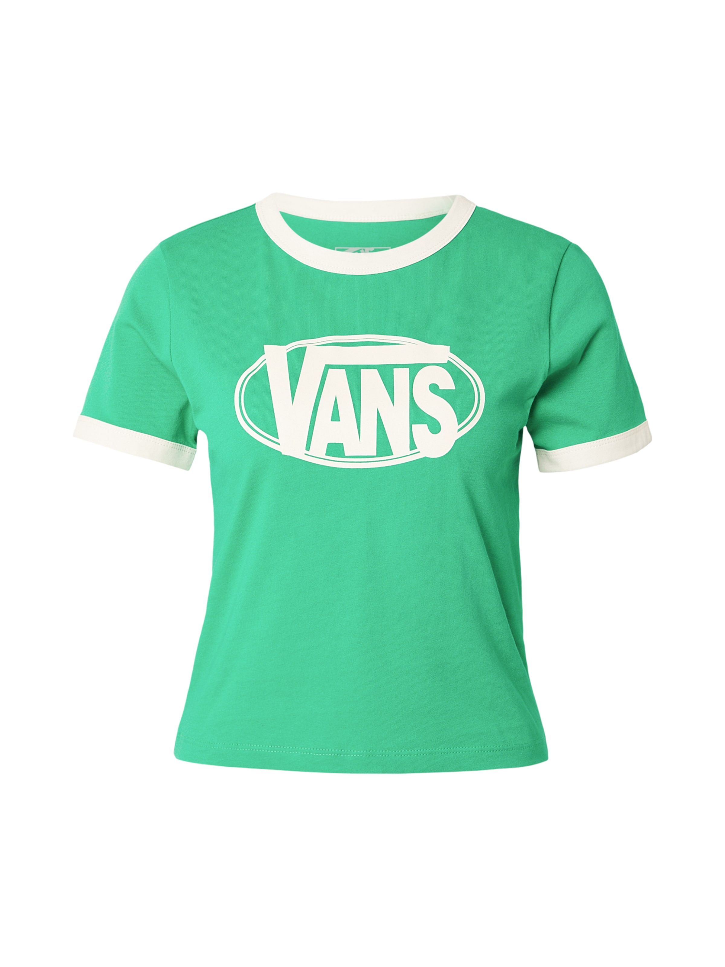 T-shirt VANS en vert : devant