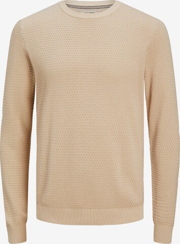 JACK & JONES - Jersey 'ATLAS' en beige: frente