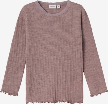 NAME IT - Camiseta en lila: frente