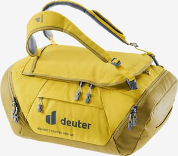 DEUTER Travel Bag 'Aviant' in Yellow