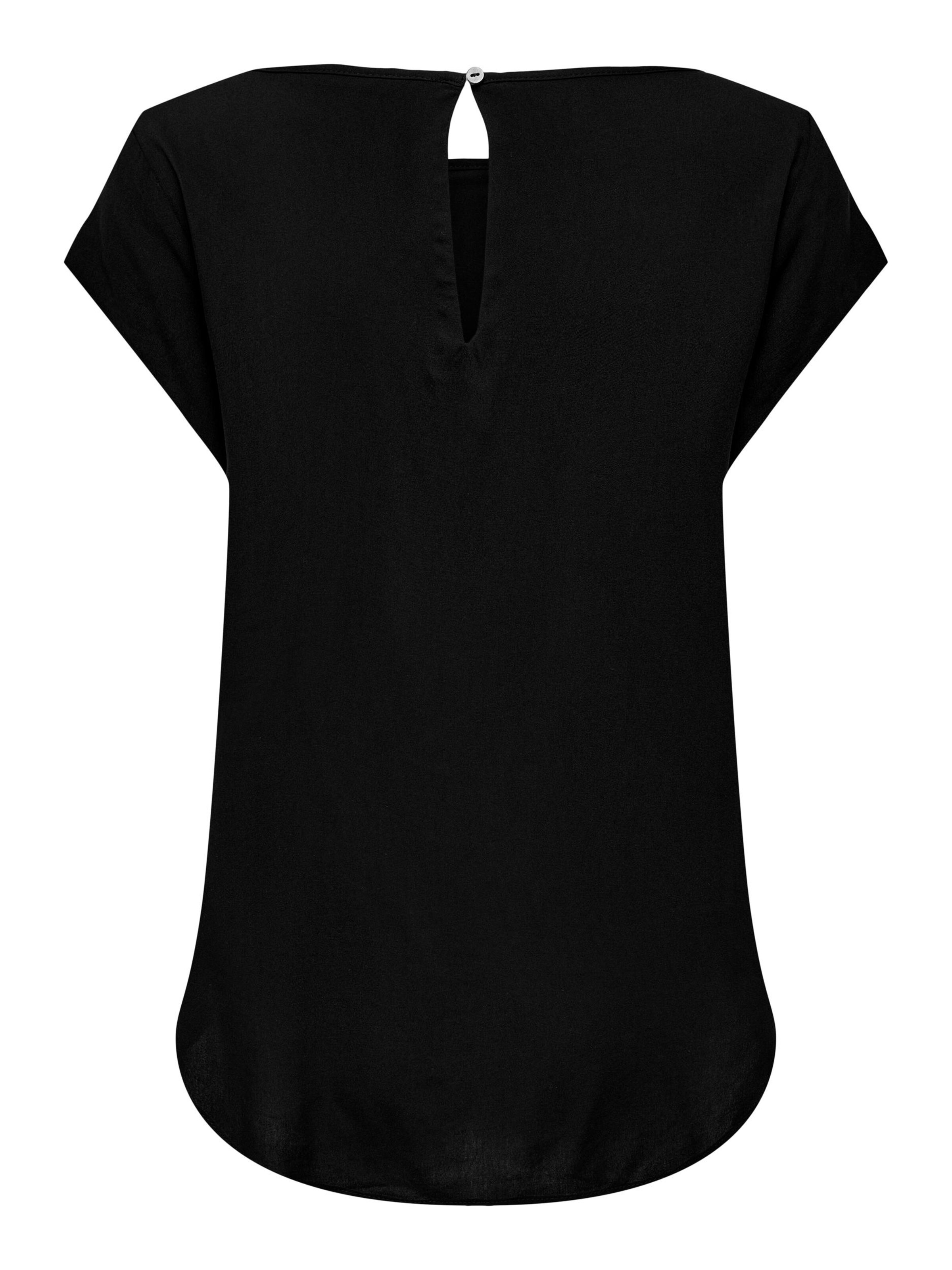 ONLY Bluse 'Nova' in Schwarz: Vorderseite
