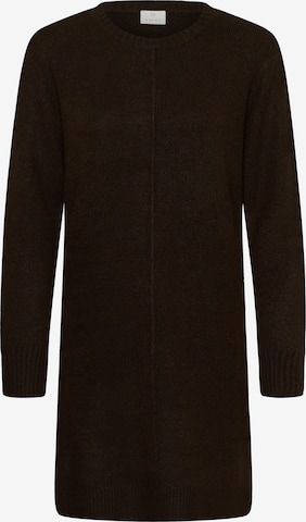 Robes en maille 'iris' Kaffe en marron : devant