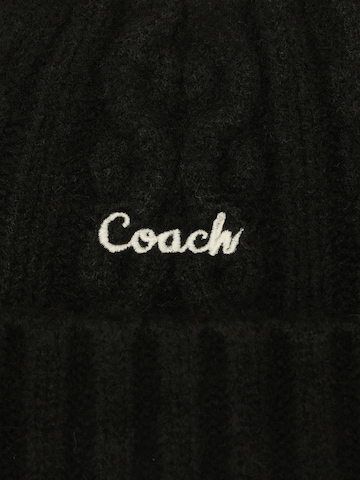Berretto di COACH in nero