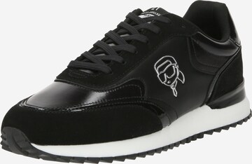 Karl Lagerfeld Sneakers laag in Zwart: voorkant