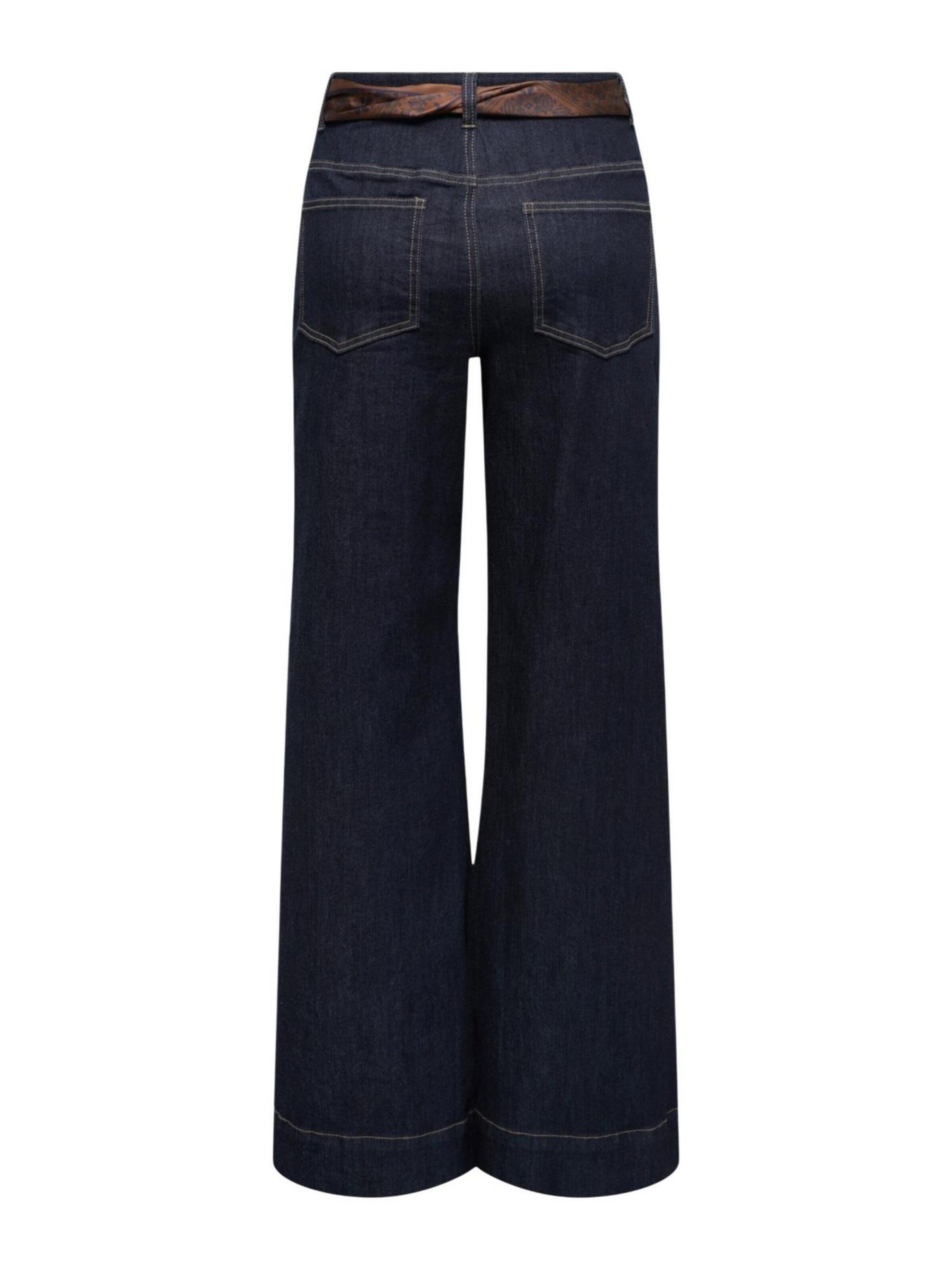 Wide leg Jeans 'ONLMADISON BLUSH HW WD SCF DNM GUA12NOOS 15379805' di ONLY in blu