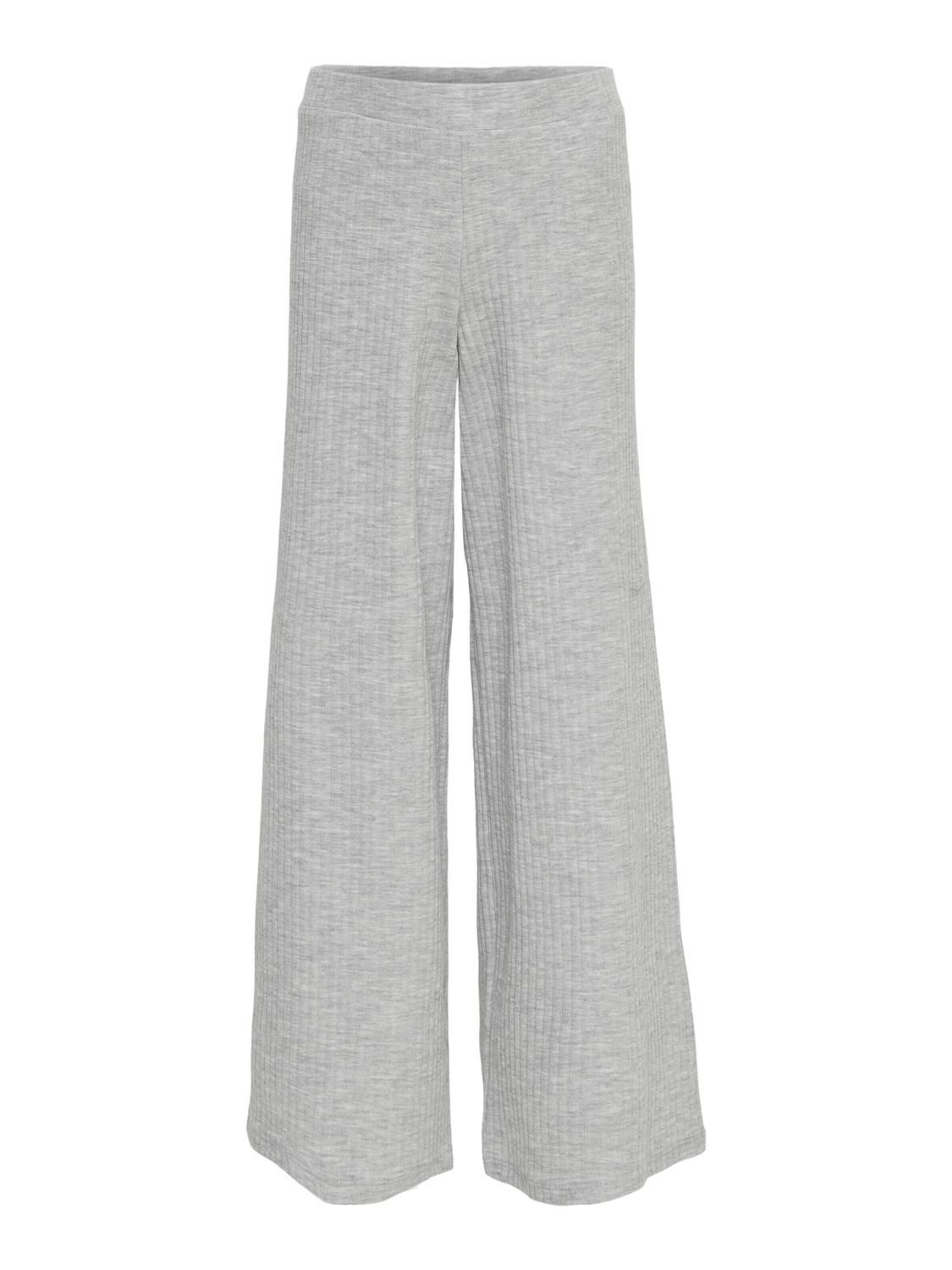 ONLY GIRLS Pants 'Wide Pant KOGNELLA PANT JRS' in Grey: front