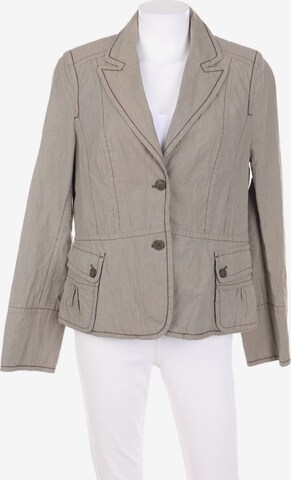 Sandwich Blazer in XL in Grey: front