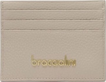 Braccialini - Cartera 'Basic' en gris: frente
