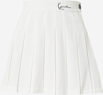 Karl Kani Skirt in White: front