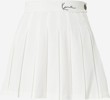 Karl Kani Skirt in White: front