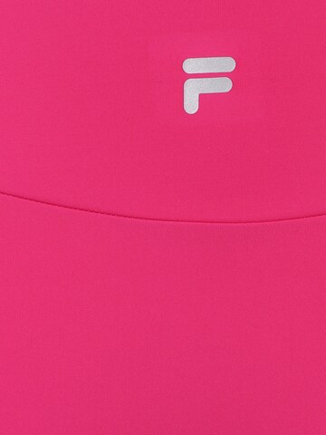FILA Skinny Spodnie sportowe 'RAKANDA' w kolorze różowy