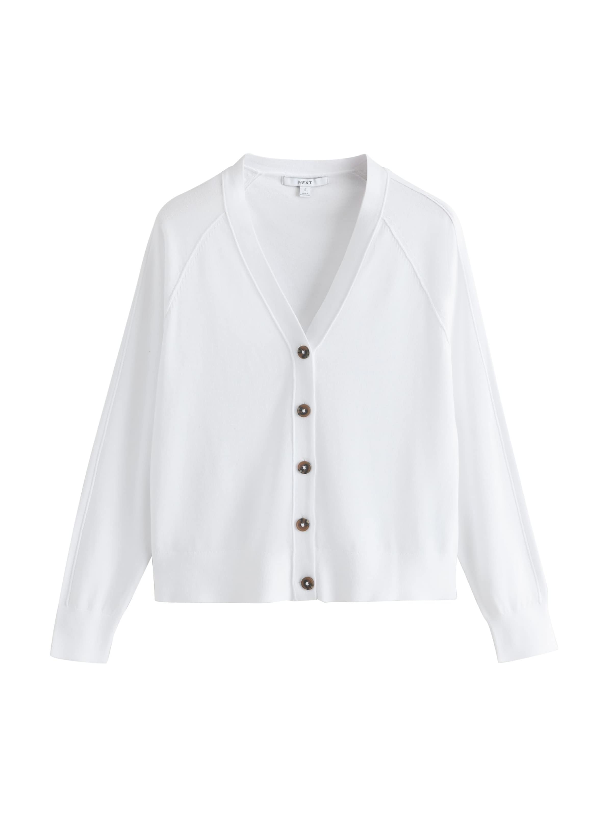 Next Πλεκτή ζακέτα σε λευκό, Άποψη προϊόντος