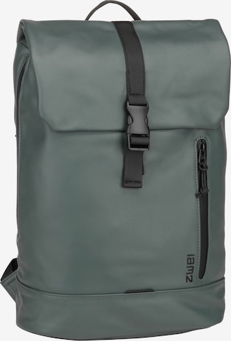 ZWEI Backpack in Green: front