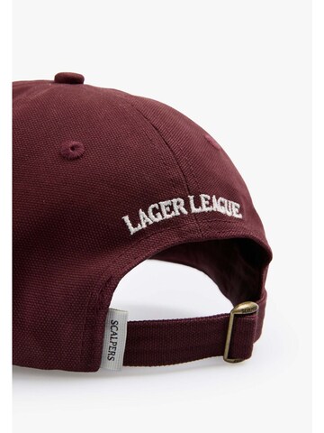 Scalpers Cap ' ' in Red: back