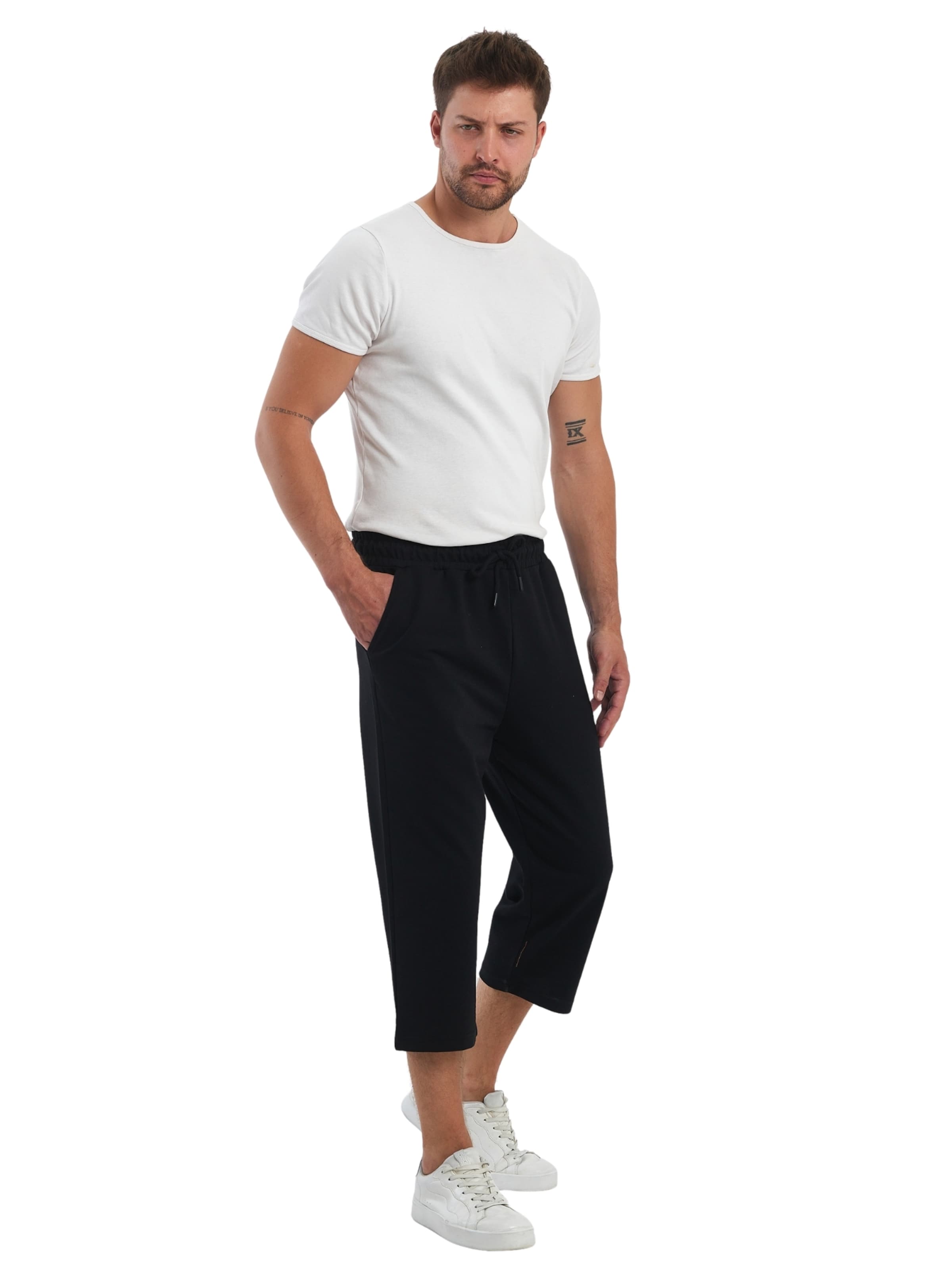 comeor Regular Workout Pants in Black