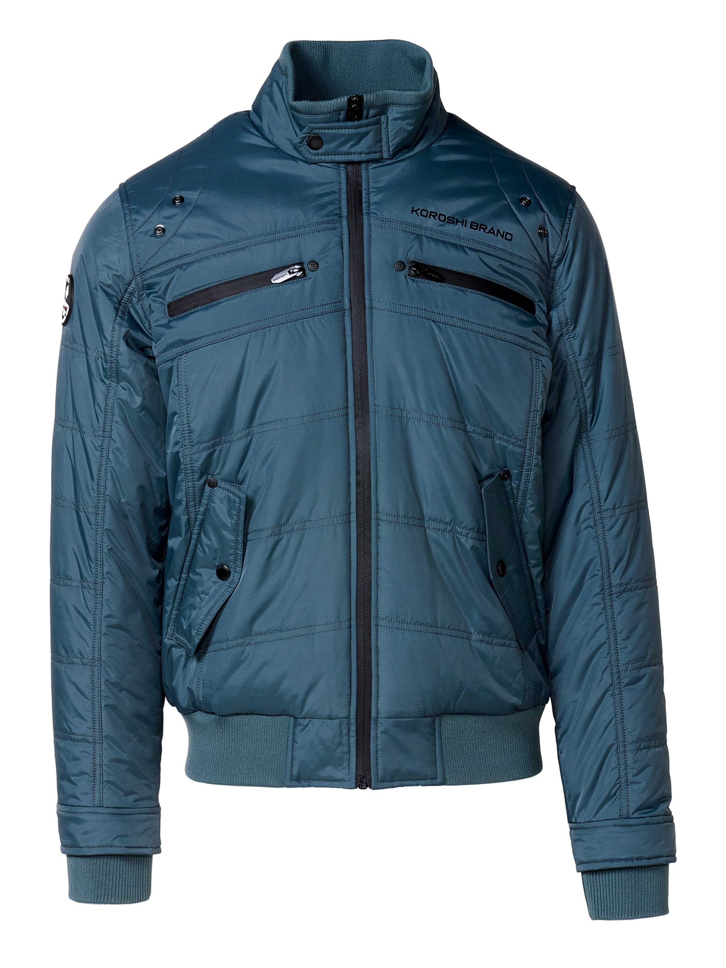KOROSHI Демисезонная куртка в Сине-голубой, Обзор товара