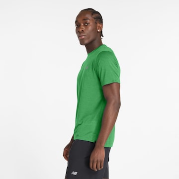 new balance Functioneel shirt 'Athletics' in Groen