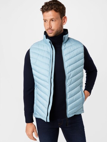 TOM TAILOR Vest in Blue: front