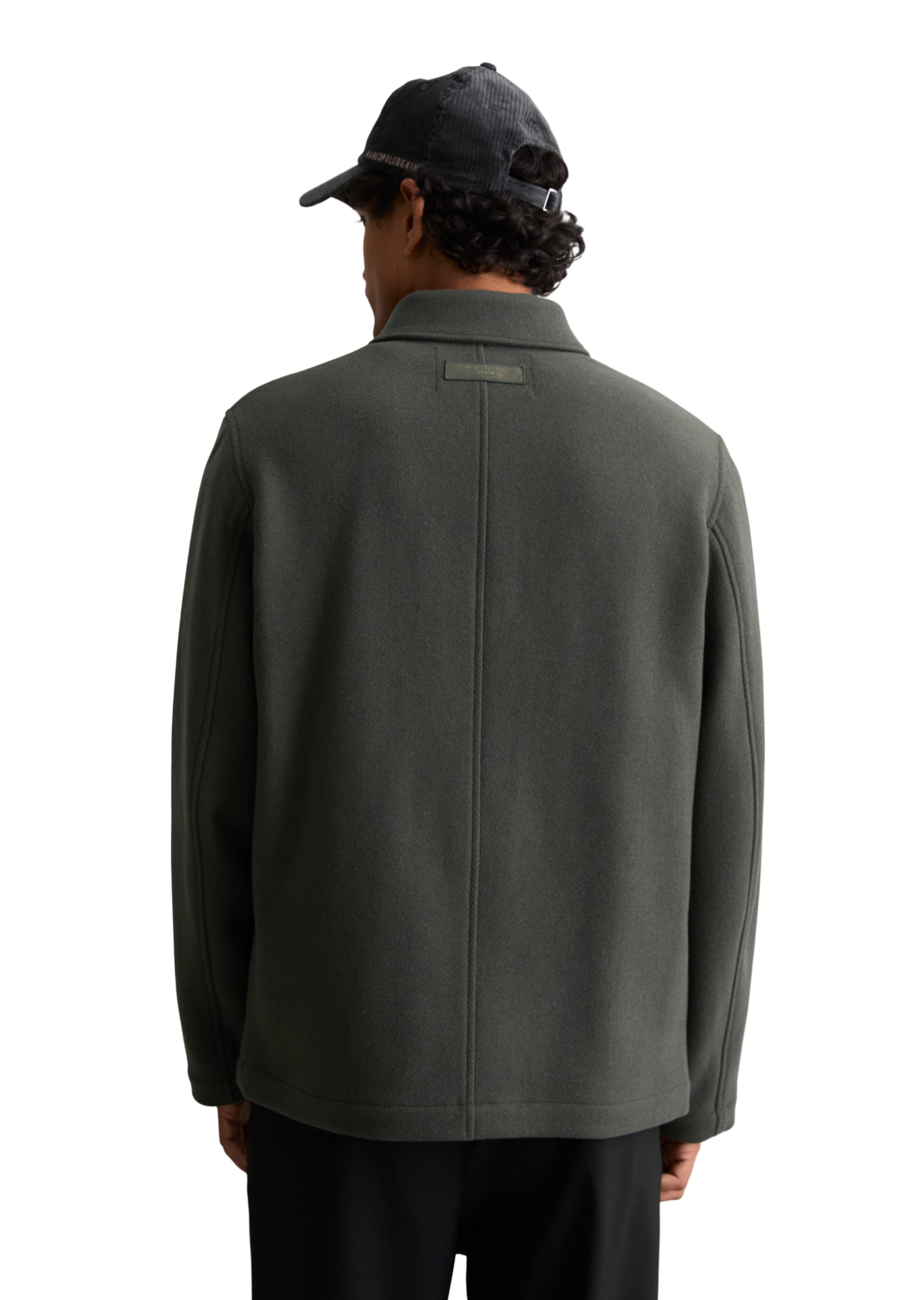 Marc O'Polo DENIM Between-season jacket in Green: back