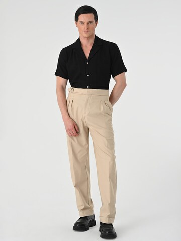 Antioch Comfort fit Button Up Shirt in Black