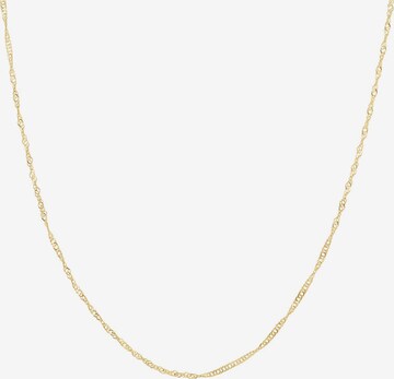 FAVS Necklace in Gold: front