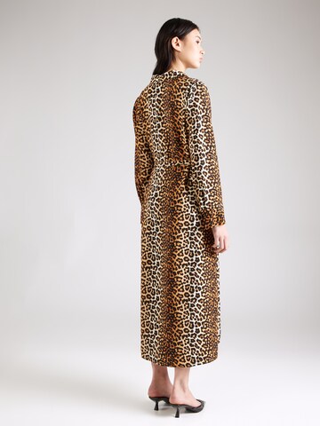 YAS Shirt dress 'YASKaya' in Brown