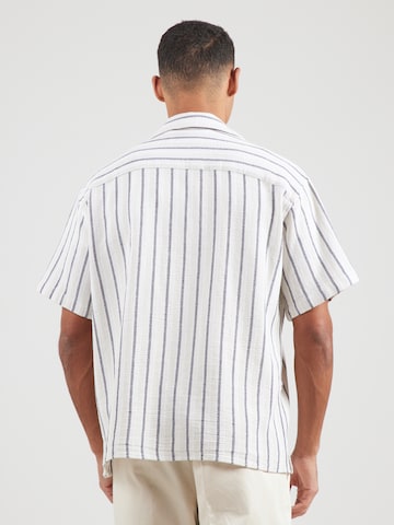 JACK & JONES Comfort Fit Skjorte 'JWHCoba' i hvid: tilbage
