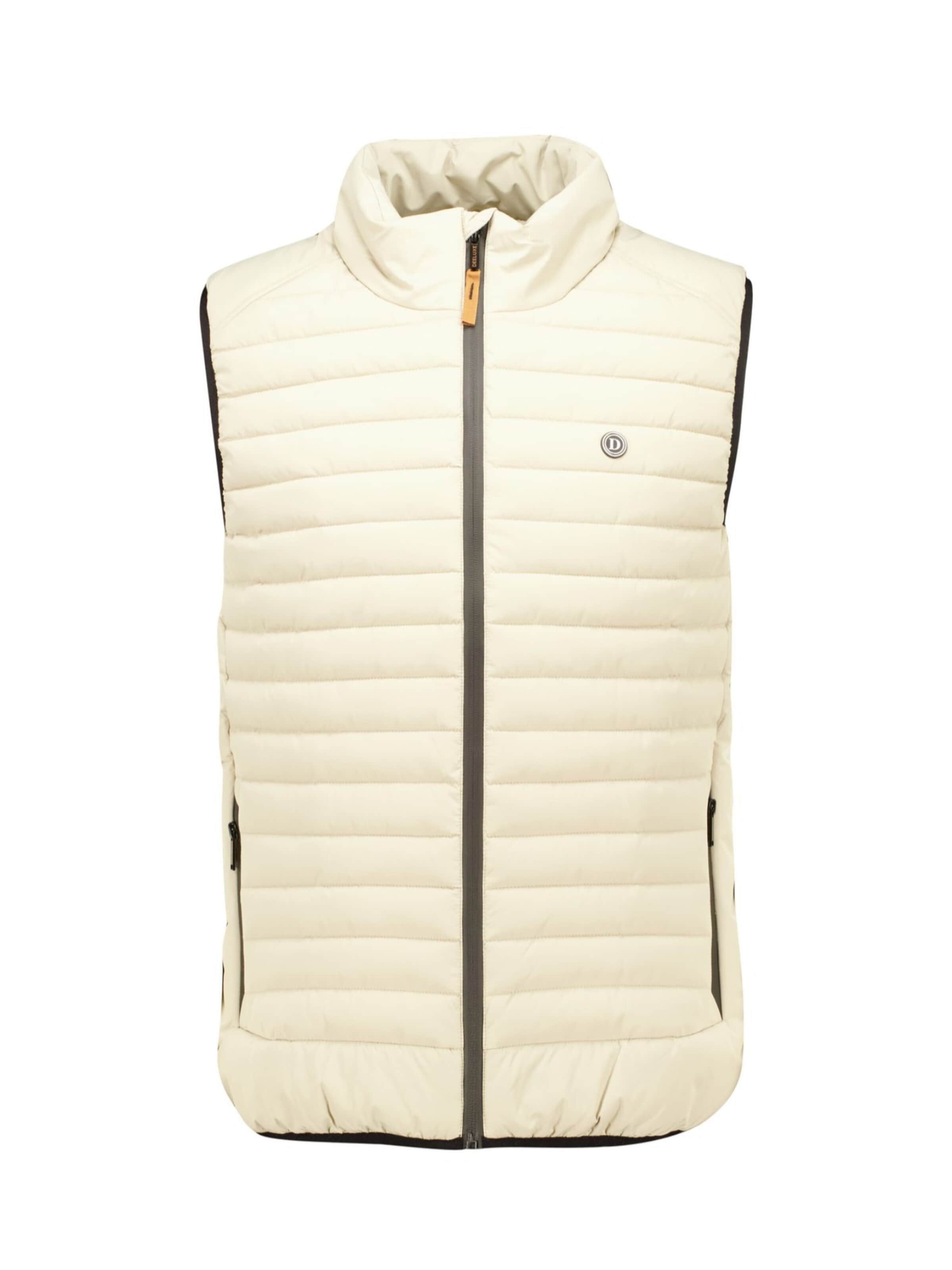 Deeluxe Weste‌‌‌‌ in Beige: Vorderseite