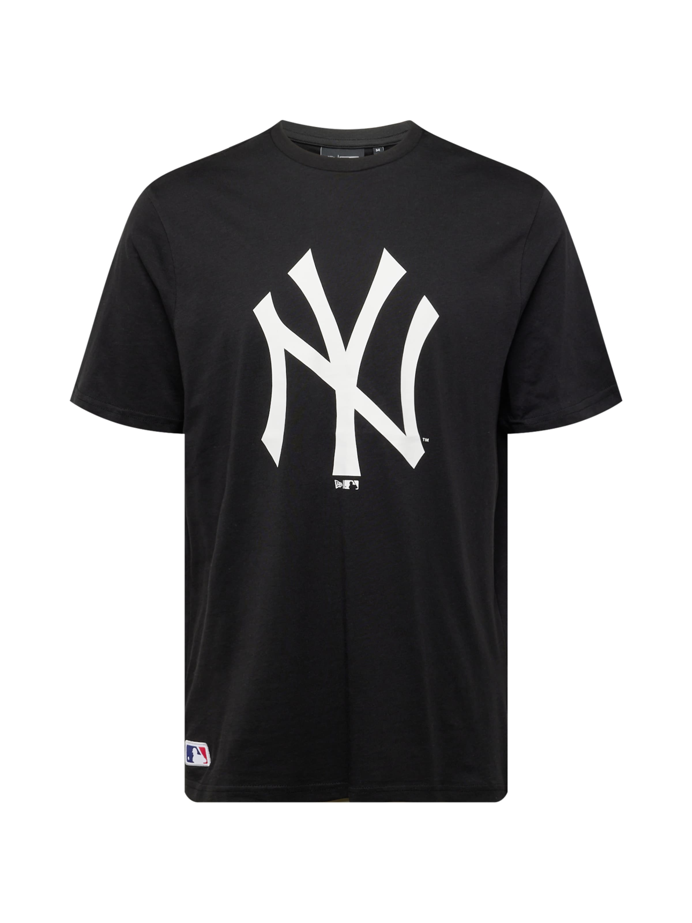 NEW ERA Shirt 'NEYYAN' in Zwart: voorkant