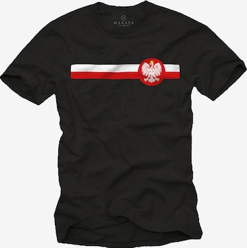 MAKAYA Shirt in Black: front