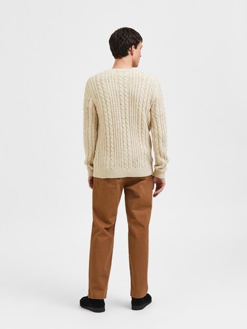 Pullover 'Henry' di SELECTED HOMME in beige