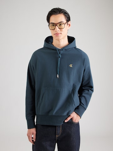 Calvin Klein Jeans Sweatshirt i blå: framsida