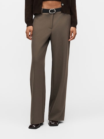 Samsøe Samsøe Широкий Плиссированные брюки 'Salaney' в Коричневый: спереди