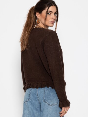 SASSYCLASSY Strickjacke‌ in Braun