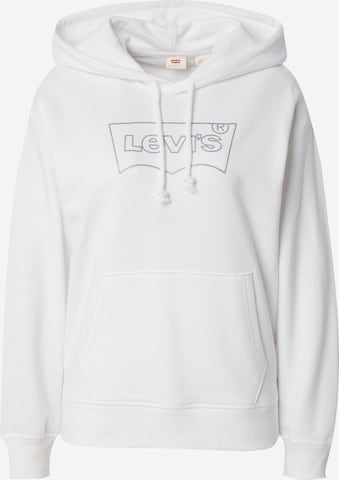 LEVI'S ® Sweatshirt 'LSE Graphic Standard Hoo' i hvid: forside