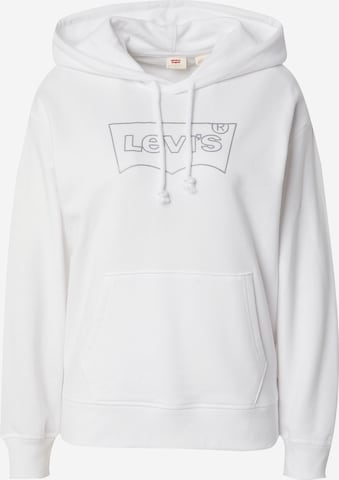 LEVI'S ® Sweatshirt 'LSE Graphic Standard Hoo' in White: front