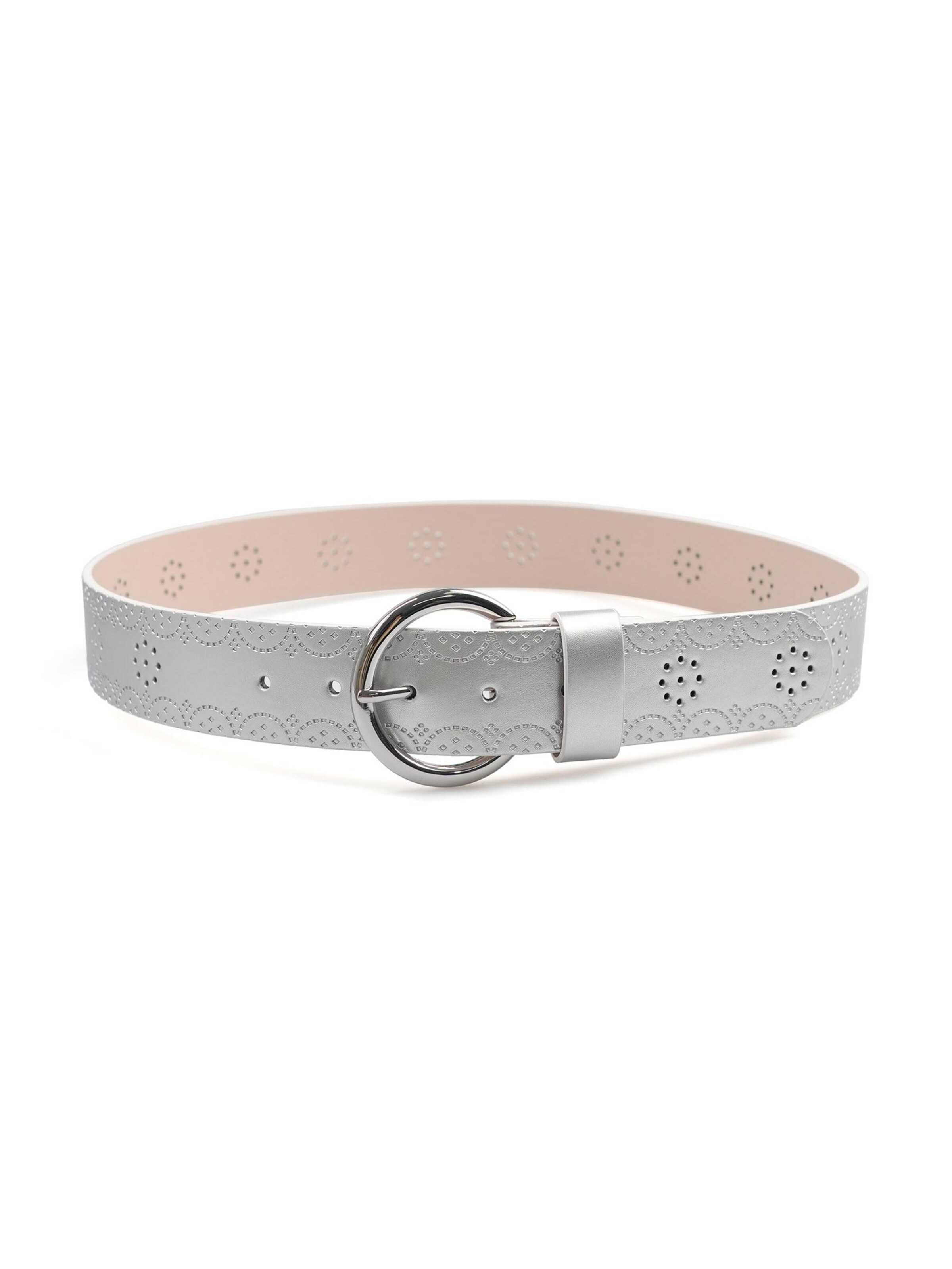 AVANT-GARDE PARIS Belt 'Noreva' in Silver