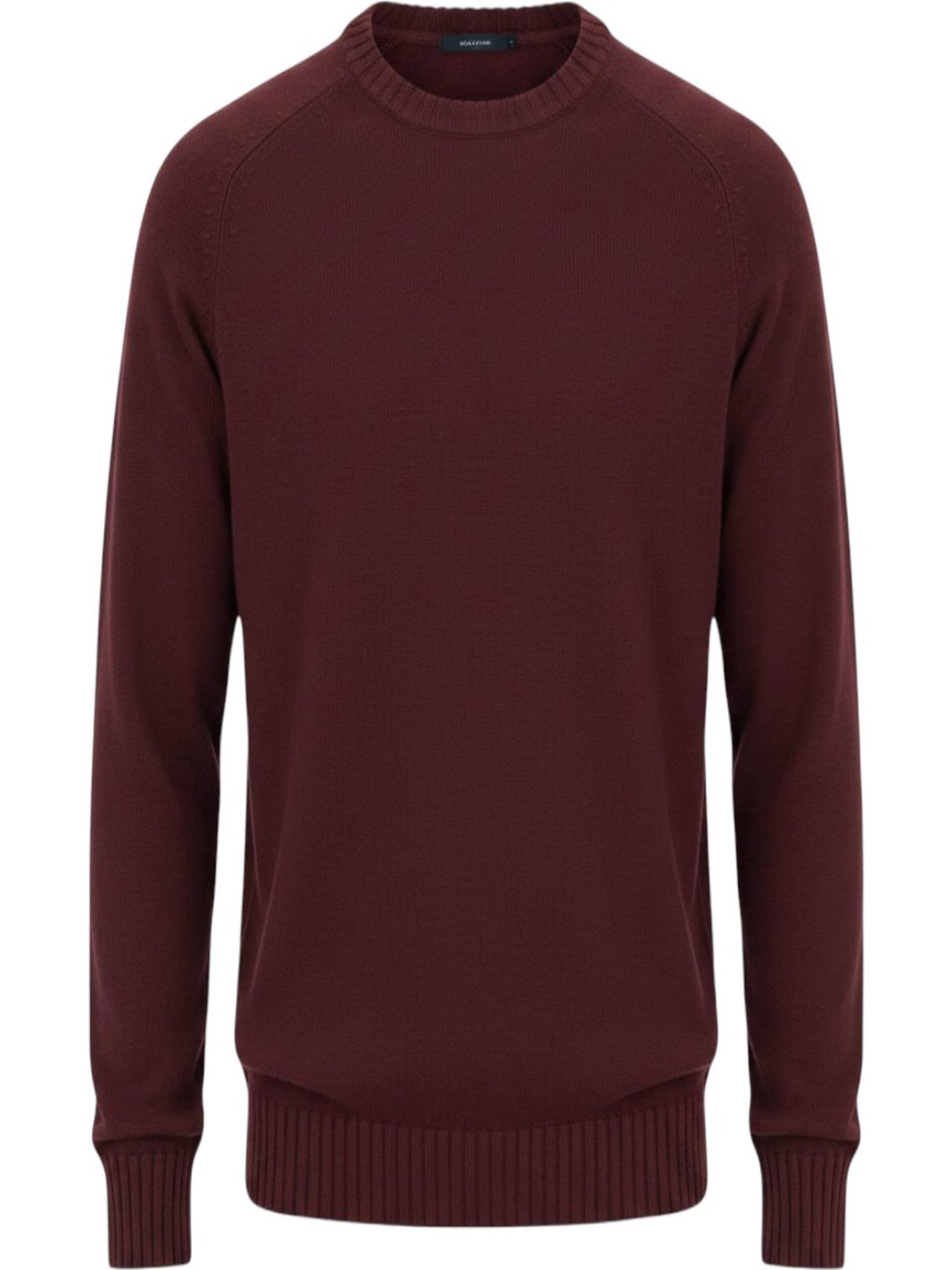 Ramsey Knit Cardigan in Red: front