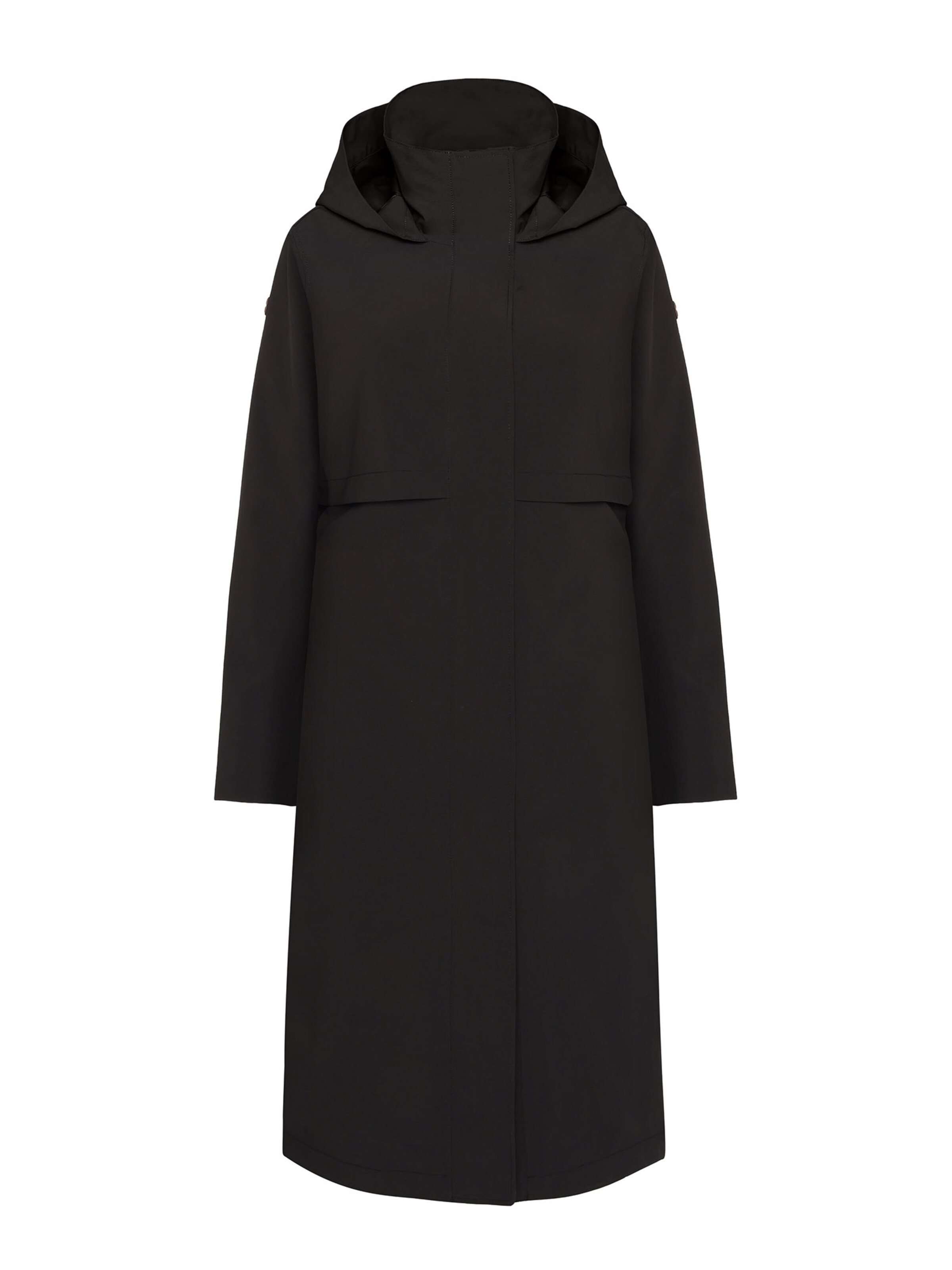 Didriksons Raincoat 'Isolde' in Black: front