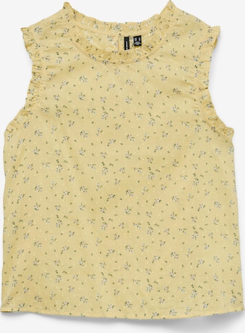 VERO MODA Blusentop 'VMTRINE' in Gelb: Vorderseite