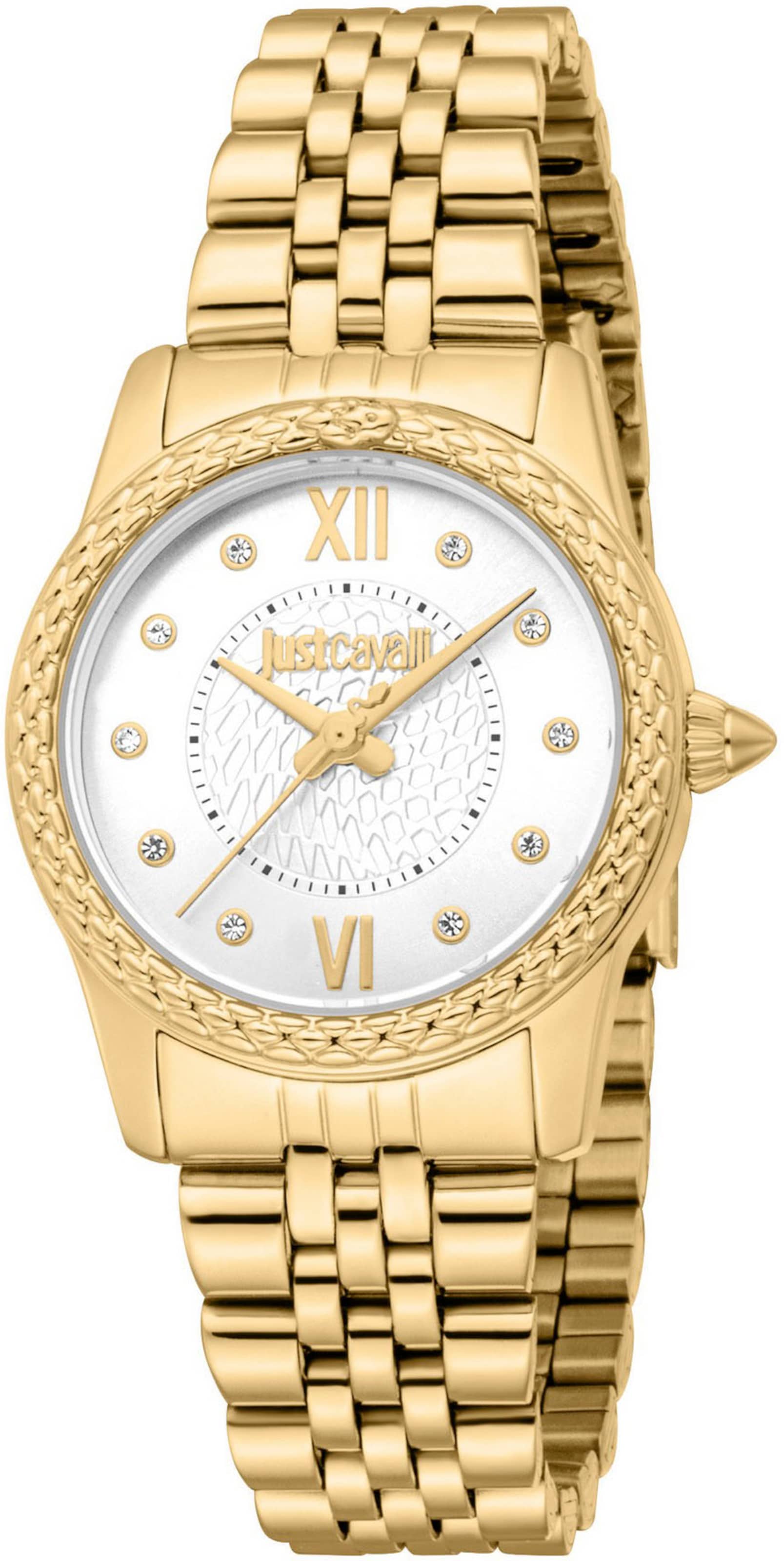 Just Cavalli Time Analog Watch in Gold