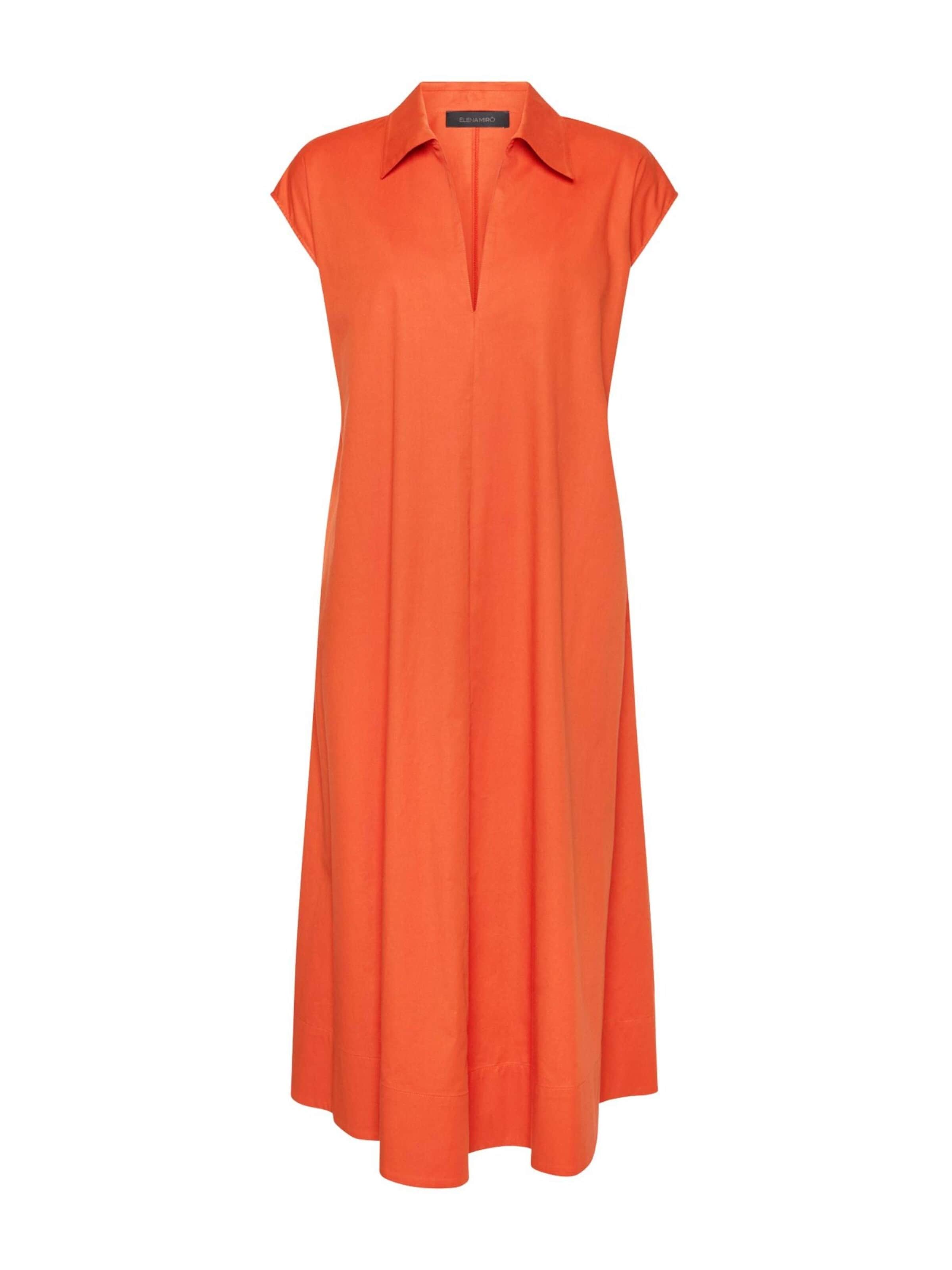 Robe Elena Mirò en orange : devant