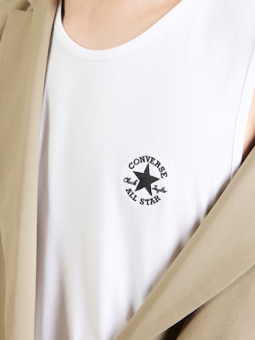 CONVERSE - Camisa 'CHUCK' em branco