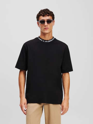 Karl Lagerfeld Shirt in Schwarz: Vorderseite